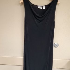 Chico's Travelers Draped Neck Tank Dress